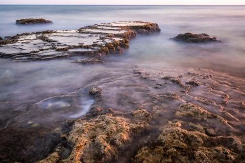 Long exposure ocean Stock Photos