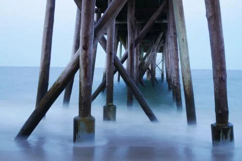 Long Exposure Pier Foto stock