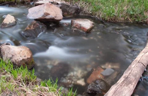 Long Exposure River 写真素材