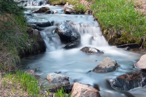Long Exposure River 写真素材