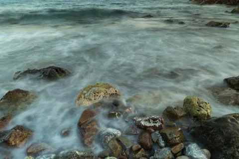 Long exposure seascape Foto stock