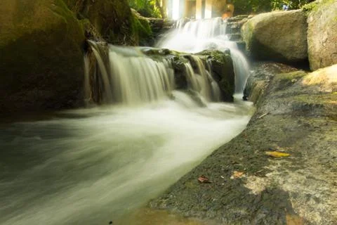 Long exposure waterfall Stock Photos
