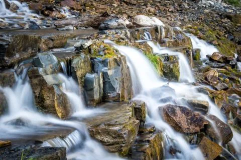 Long Exposure Waterfall Foto stock