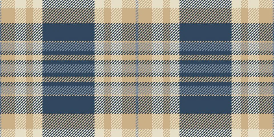Long fabric textile vector, mature texture tartan check. Warm plaid backgro.. Ilustración de archivo