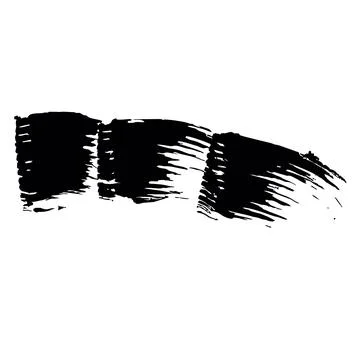Long grunge background for text. Black vector brush strokes. White backgrou.. イラスト素材