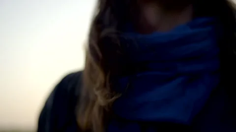 Long-haired man standing in rice field Stock-Footage 63082563