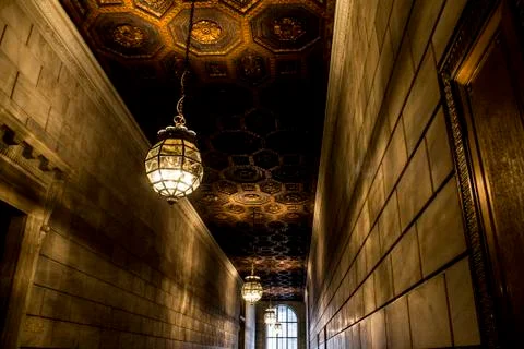 Long Hallway Stock Photos