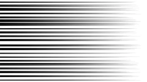 Long horizontal speed lines for transition, fast motion lines, illustation 스톡 일러스트