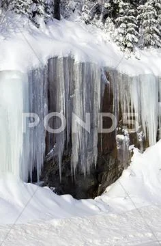 Long ice cycle Stock Photos