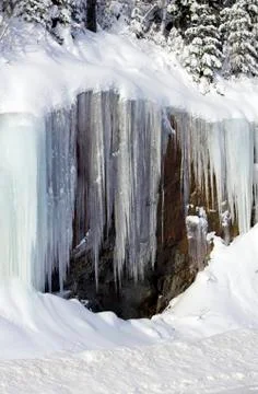 Long ice cycle Stock Photos