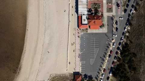 Long Island Drone Stock Footage 128302663