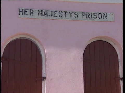 Long Island Simm's settlement Her Majesty's Prison Video stock 138606943
