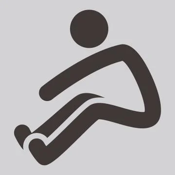 Long jump Stock Illustration