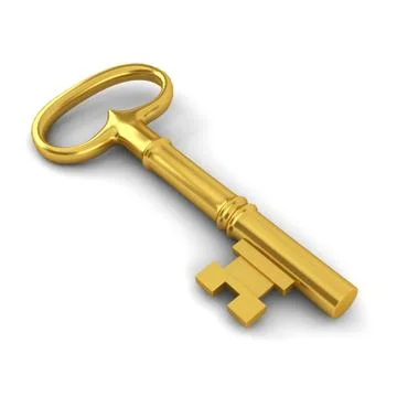 Long key Illustrazione stock