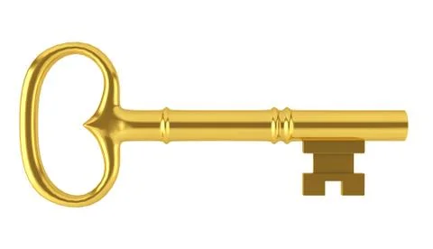 Long key Illustrazione stock