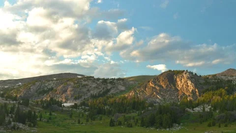 Long lake sunset summer timelapse 20200721 0001 Stock Footage 172443638