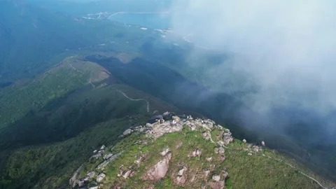 Long  lantau trails Stock Footage 196299503