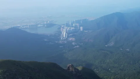 Long  lantau trails Stock Footage 196309819