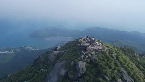 Long  lantau trails Stock Footage 196312921