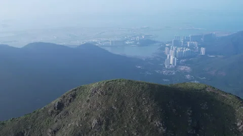 Long  lantau trails Stock Footage 196316068