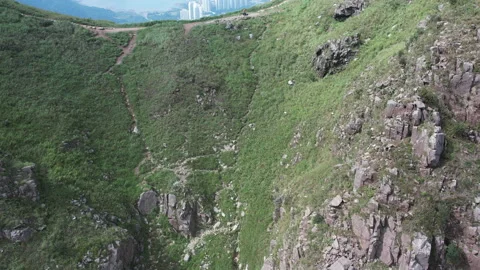 Long  lantau trails Stock Footage 196324768