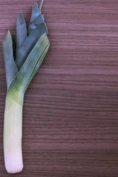Long leek Stock Photos