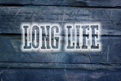 Long life concept Stock Illustration