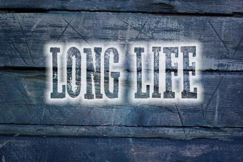 Long life concept Stock Illustration