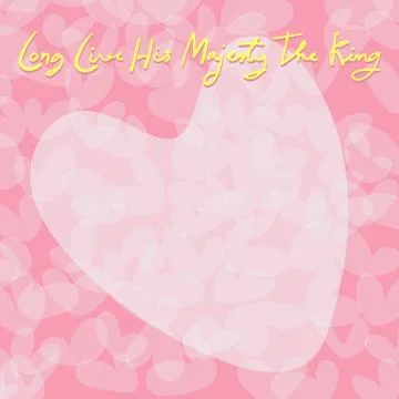 Long live the King. Stock Illustration