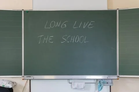 Long live the school Stock Photos