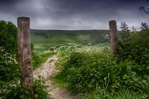 The Long Man Stock Photos