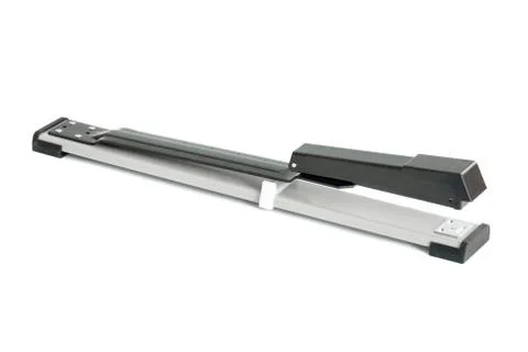 Long metal stapler Stock Photos