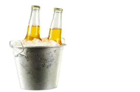 Long neck bottles Stock Photos