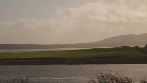 Long pan across Rosses Point, Ireland. 動画素材 201528604