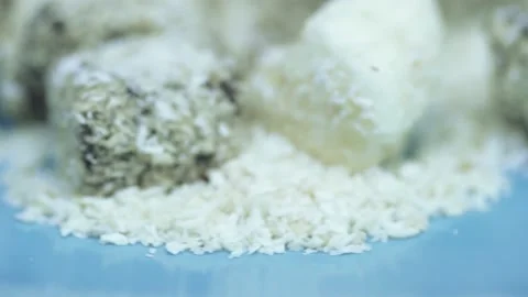 Long parboiled rice Stock Footage 142069603