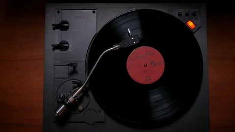 Long playing disk Video stock 108726093