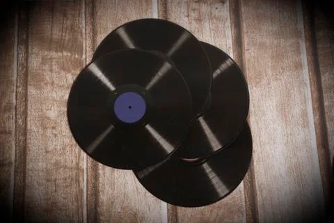 Long playing record Stock Photos
