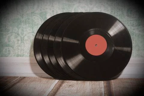 Long playing record Stock Photos