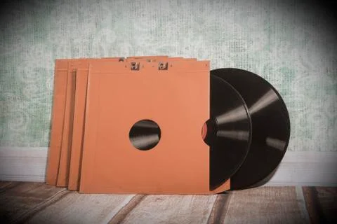 Long playing record Stock Photos