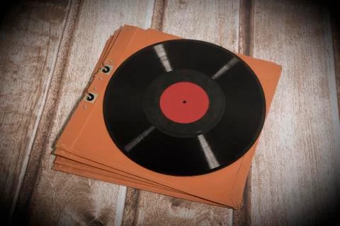 Long playing record Stock Photos