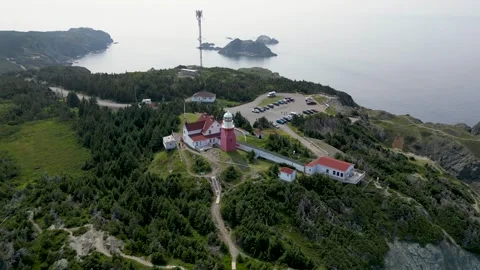 Long Point Lighthouse, Newfoundland, Canada 8 Vídeos de archivo 319599290