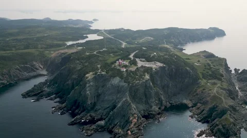 Long Point Lighthouse, Newfoundland, Canada 10 Stockbeeldmateriaal 319599367