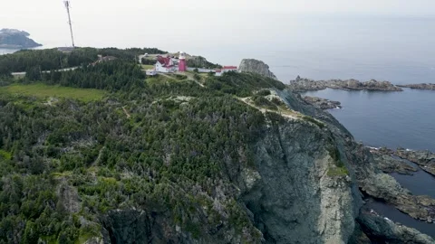 Long Point Lighthouse, Newfoundland, Canada 18 库存影片 319599386