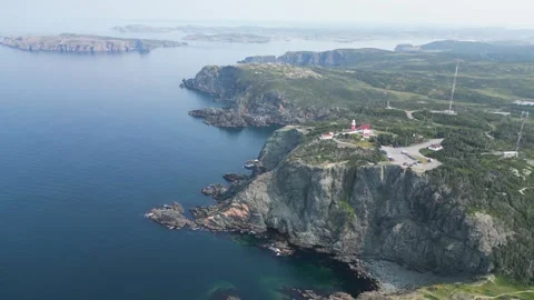 Long Point Lighthouse, Newfoundland, Canada 15 Vídeos de archivo 319599390