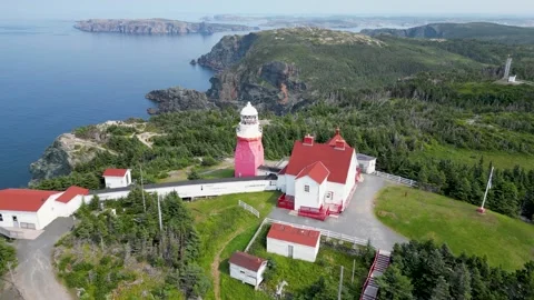 Long Point Lighthouse, Newfoundland, Canada 17 動画素材 319599394