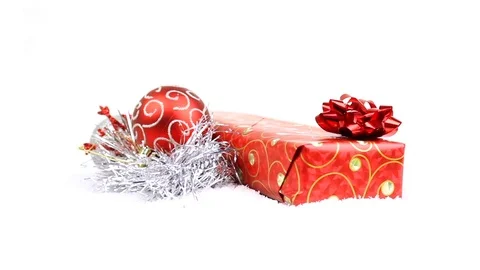 Long Present Christmas Stock Footage 98679780