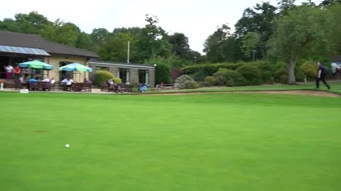Long Putting shot Stock Footage 163275818