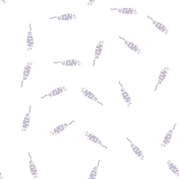 Long radish glyph vector seamless pattern 스톡 일러스트