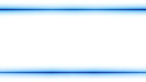 Long rectangular, horizontal colorful, blue neon moving long lines on white.. Stock Footage 270316332