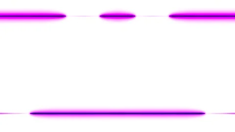 Long rectangular horizontal colorful pink neon moving long lines on white b.. Stock Footage 270316350